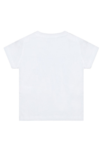 kenzo kids t shirt bianca per neonato con trigre iconica e logo b.jpg