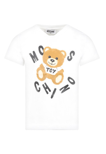 moschino kids t shirt bianca per bambino con teddy bear a.jpg
