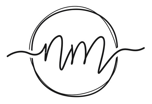 stock vector n m nm initial hand.jpg