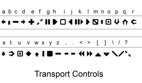 Transport Controls Font.png