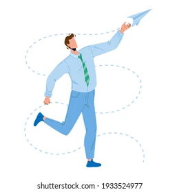 paper plane launching young businessman 260nw 1933524977.jpg.webp