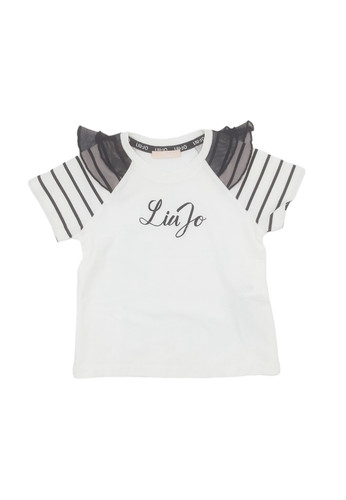 liu jo kids t shirt logo nero bimba a.jpg