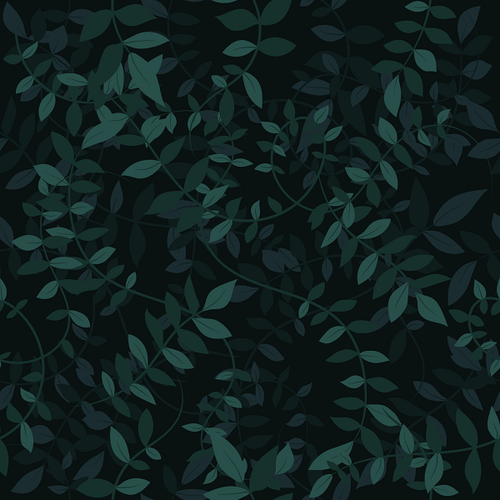 vecteezy seamless dark mystery green leaves vine plant in layers 7726133 1212.png