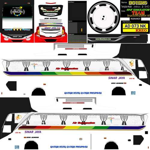 Livery Bussid Sinar Jaya HD (2)