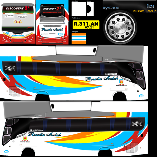 Livery Bussid Rosalia Indah HD.png