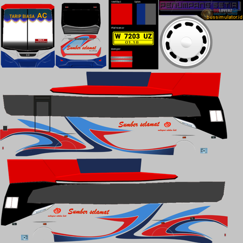 Livery Bussid Sumber Selamat HD.png