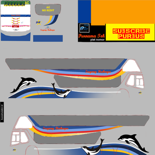 Livery Bussid Sugeng Rahayu SDD