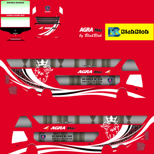 Livery Bussid Agra Mas SDD.png
