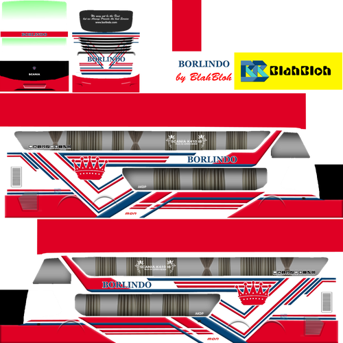 Livery Bussid Borlindo SDD.png