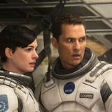 Left to right: Matthew McConaughey and Anne Hathaway in INTERSTELLAR, from Paramount Pictures and Wa