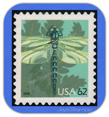 2008  DRAGONFLY Individual  MINT  Stamp  Mounted and Album Ready  Catalog # 4267
