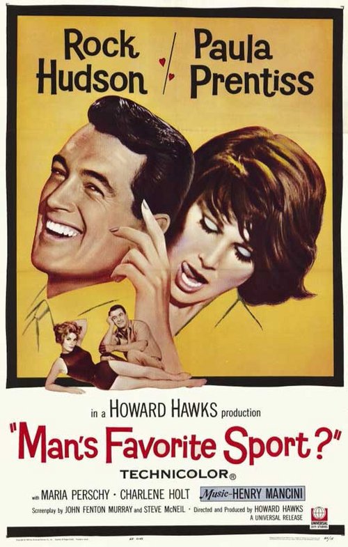 Ulubiony sport mężczyzn / Man's Favorite Sport? (1964) PL.1080p.BRRip.x264-wasik / Lektor PL