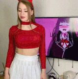 sexy devil polina dubkova.gif