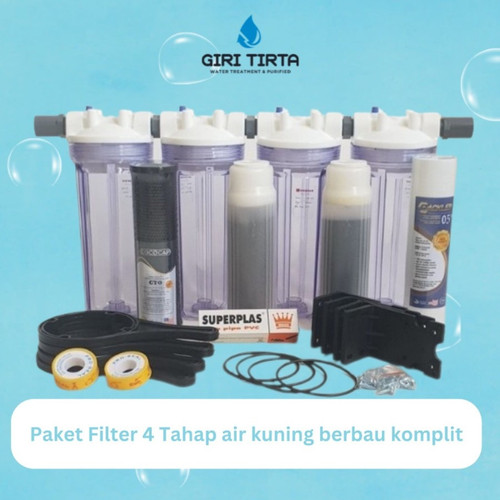 Paket Filter Air Sumur Kuning Berkapur 4 Tahap Housing Clear 10 inch.jpg