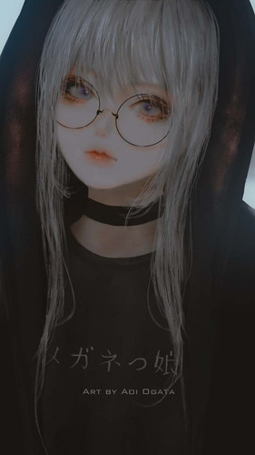 Cute Anime Girl iPhone Wallpaper HD.jpg