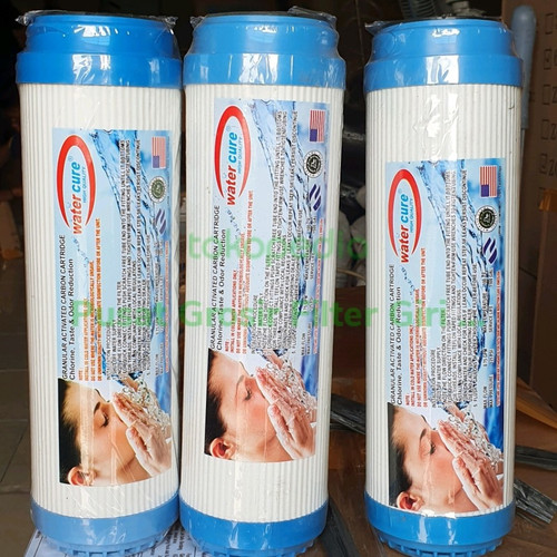 Filter GAC Granular Activated Carbon 10 Watercure buble + dus.jpg