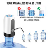 Serve para Galões de 5 a 20 litros