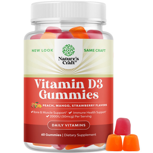 NC VITAMIN D3 GUMMY 60CT WIDE BOTTLE RENDER FRONT with GUMMIES.jpg