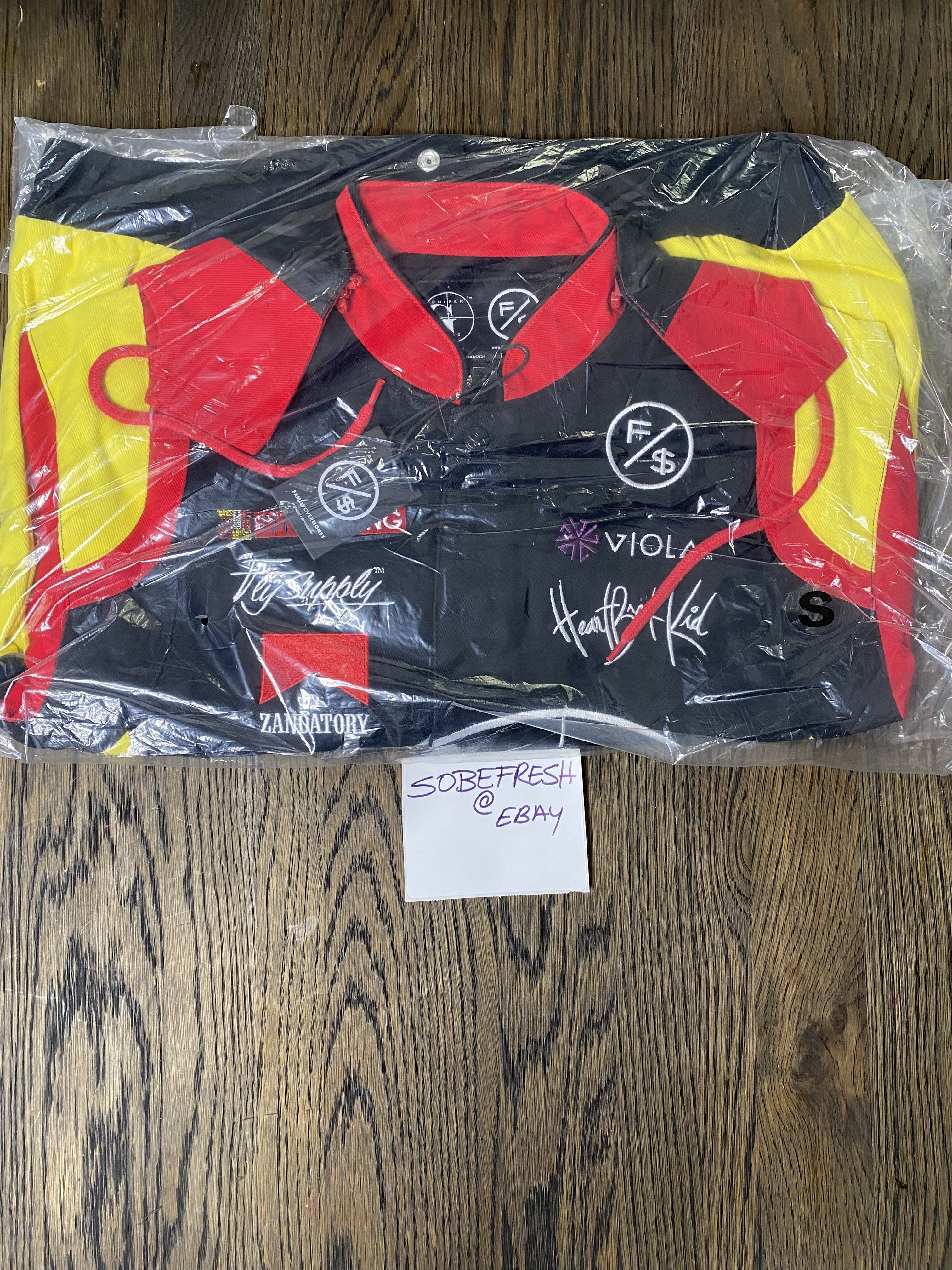 Sniper Gang NASCAR Racing Jacket Kodak Black X FlySupply (Sizes S-2XL) NWT