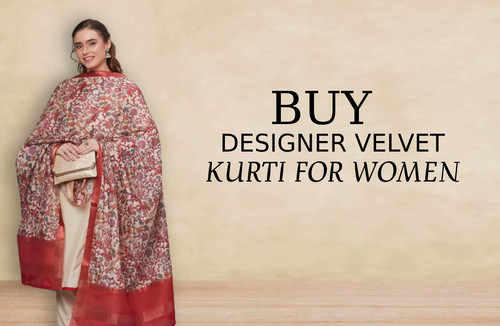 Buy Designer Velvet Kurti for Women.jpg