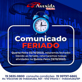 COMUNICADO FERIADO 10