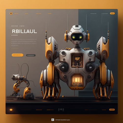 Huri beautiful futuristic website for small robots AI ui ux ui 43c93536 f7df 4ef6 a338 e5d4521a69a0.png