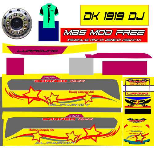 Livery Bussid Bintang Luragung HD.png