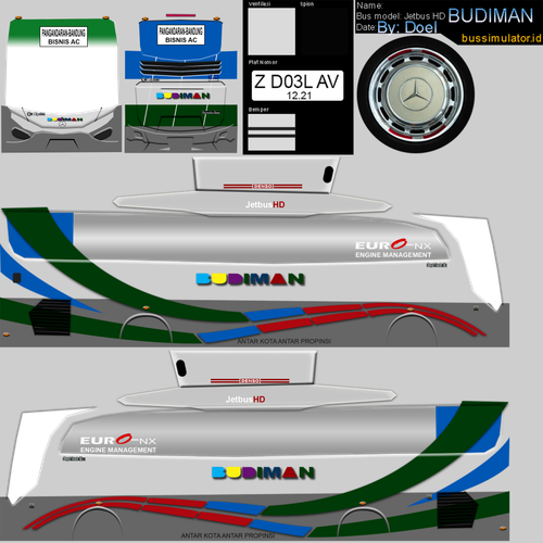 Livery Bussid Budiman HD.png