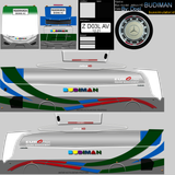Livery Bussid Budiman HD