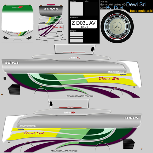 Livery Bussid Dewi Sri HD.png