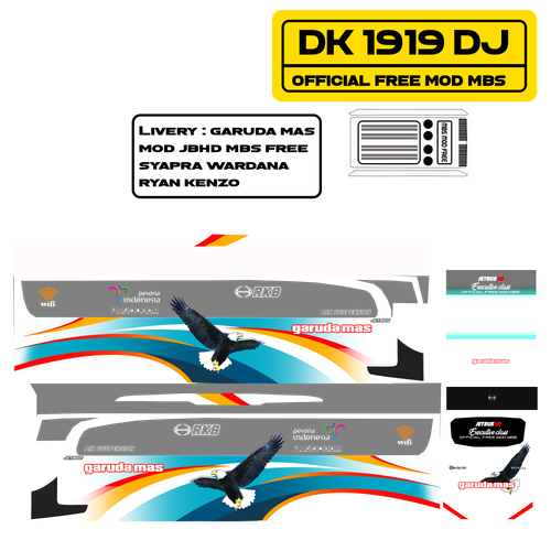 Livery Bussid Garuda Mas HD.png