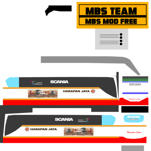 Livery Bussid Harapan Jaya HD.png