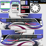 Livery Bussid Handoyo Blangkon HD