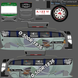 Livery Bussid Haryanto Becak HD