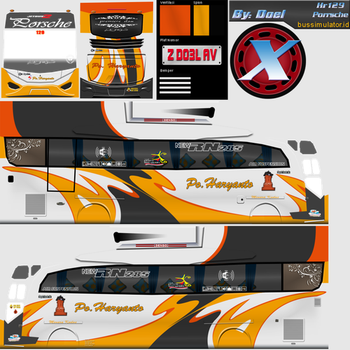 Livery Bussid Haryanto kuning HD.png