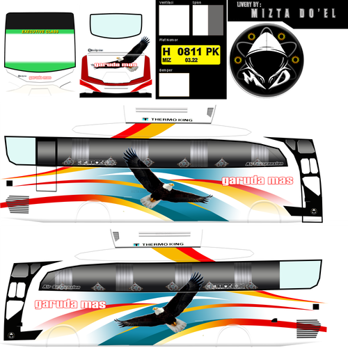 Livery Bussid Garuda Mas HD (2).png