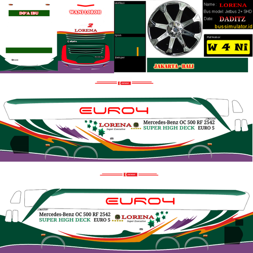 Livery Bussid LORENA HD.png