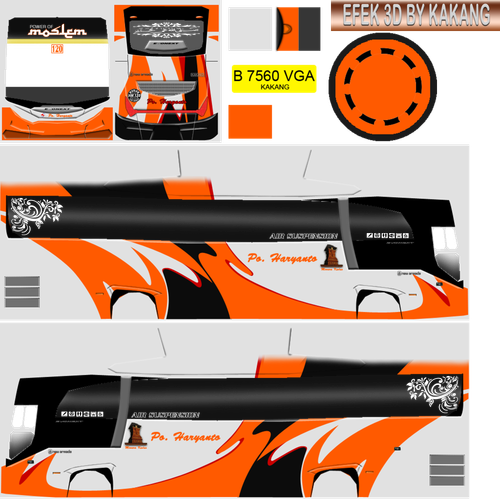 Livery Bussid Haryanto oren HD.png
