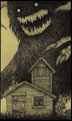 8c214f1ba4e72dd339425e558a05e68b monster drawing monster art.png