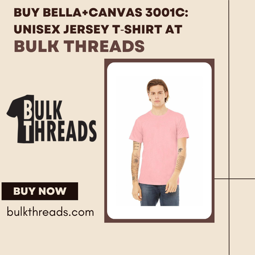 Buy Bella+Canvas 3001C Unisex Jersey T‑Shirt at Bulk Threads.png