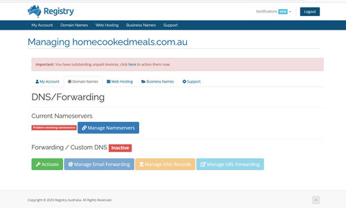 registry com au domain manager not working.jpg