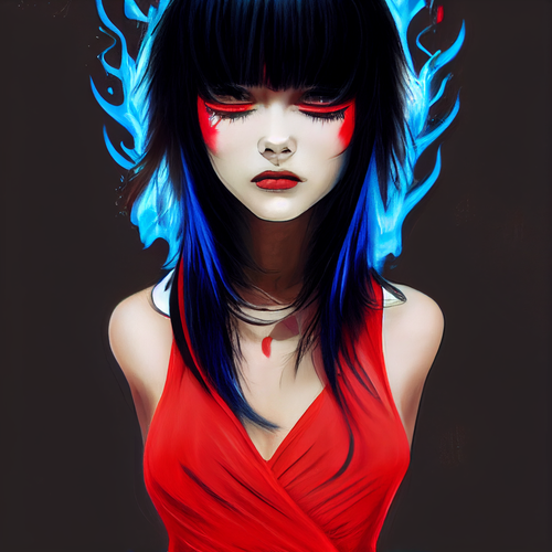 bullzard flip flops black hair eye bangs red dress moto blue fl 9954a4ad d573 47c2 84dd fbd3459d62f0.png