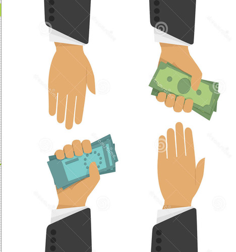 money exchange vector illustration currency stock flat style foreign transactions cash hand to hand .jpg