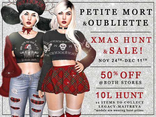 XMAS HUNT AD PETITE MORT OUBLIETTE.png