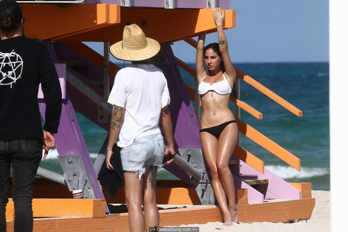 giulia de lellis poses tpless on a beach during a photoshoot in miami beach april 29 2019 100.jpg