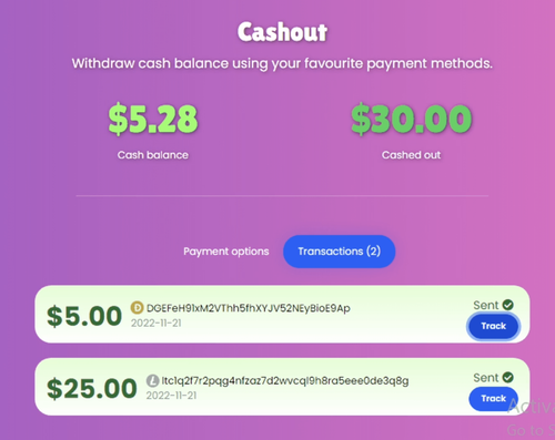 payment screenshit donkeyloot withdrawal 2022 november.png
