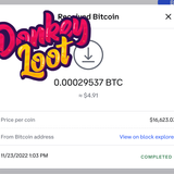 coinbase payout donkeyloot withdrawal btc