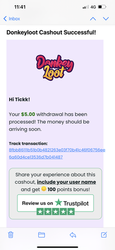 tickk payout from donkeyloot screenshot 2022.png