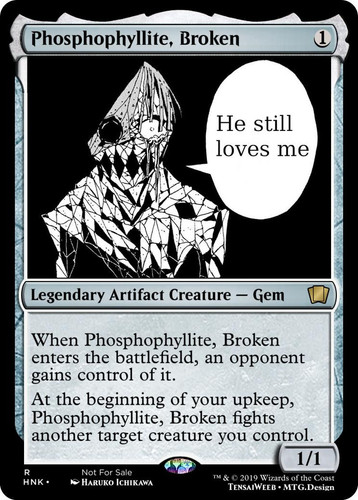 Phosphophyllite, Broken.jpg