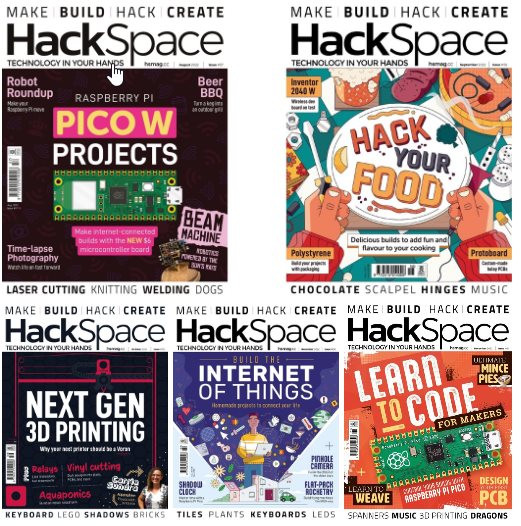 HackSpace August / September / October / November / December 2022